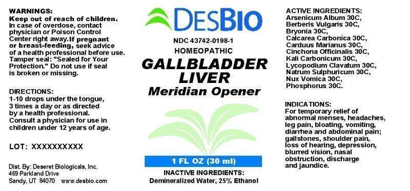 Gallbladder Liver Meridian Opener